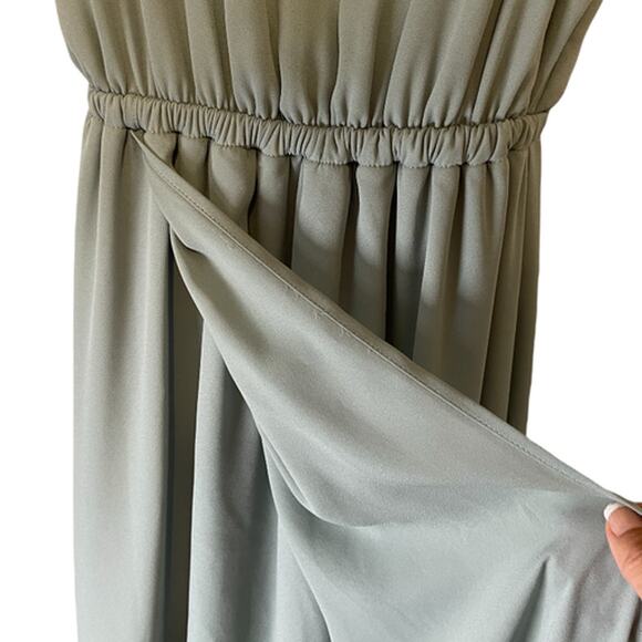 Show Me Your Mumu Sage Green Maxi Dress Size Extra Small - Picture 13 of 13